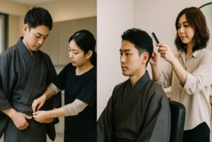 着付けやヘアセットはどうする?